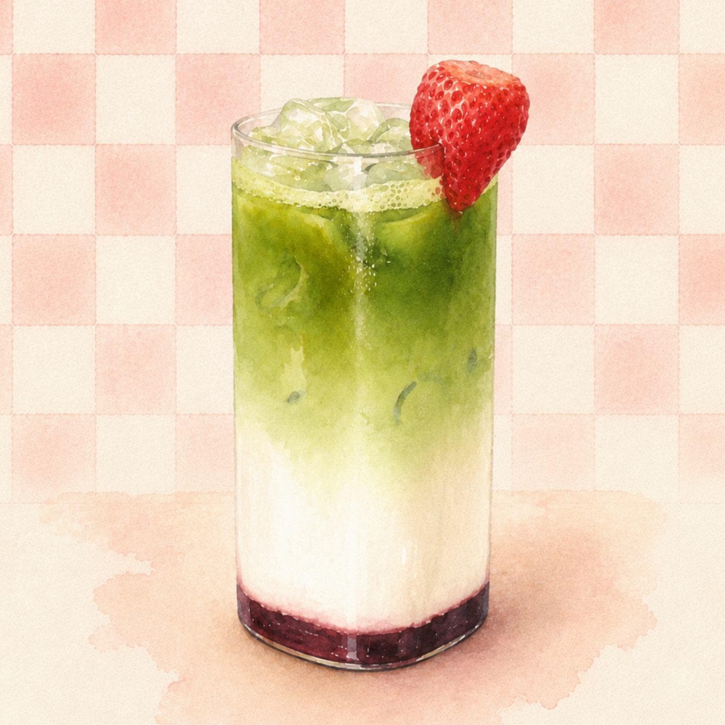 Strawberry Matcha Latte — ledeni napitak u Sweets&Co Sarajevo